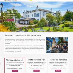 Home page – Position 1